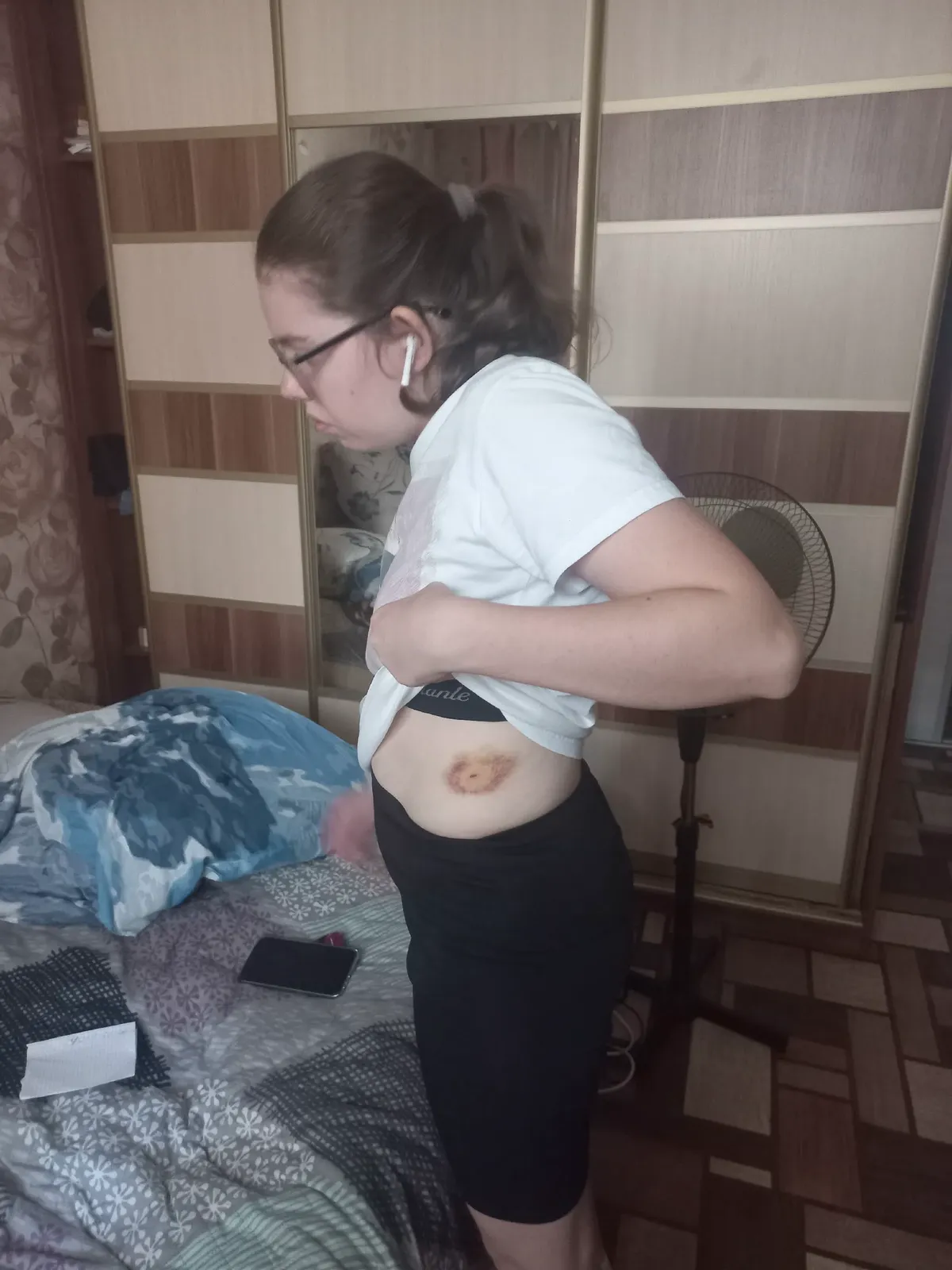 Следы от пуль на теле дочери Натальи